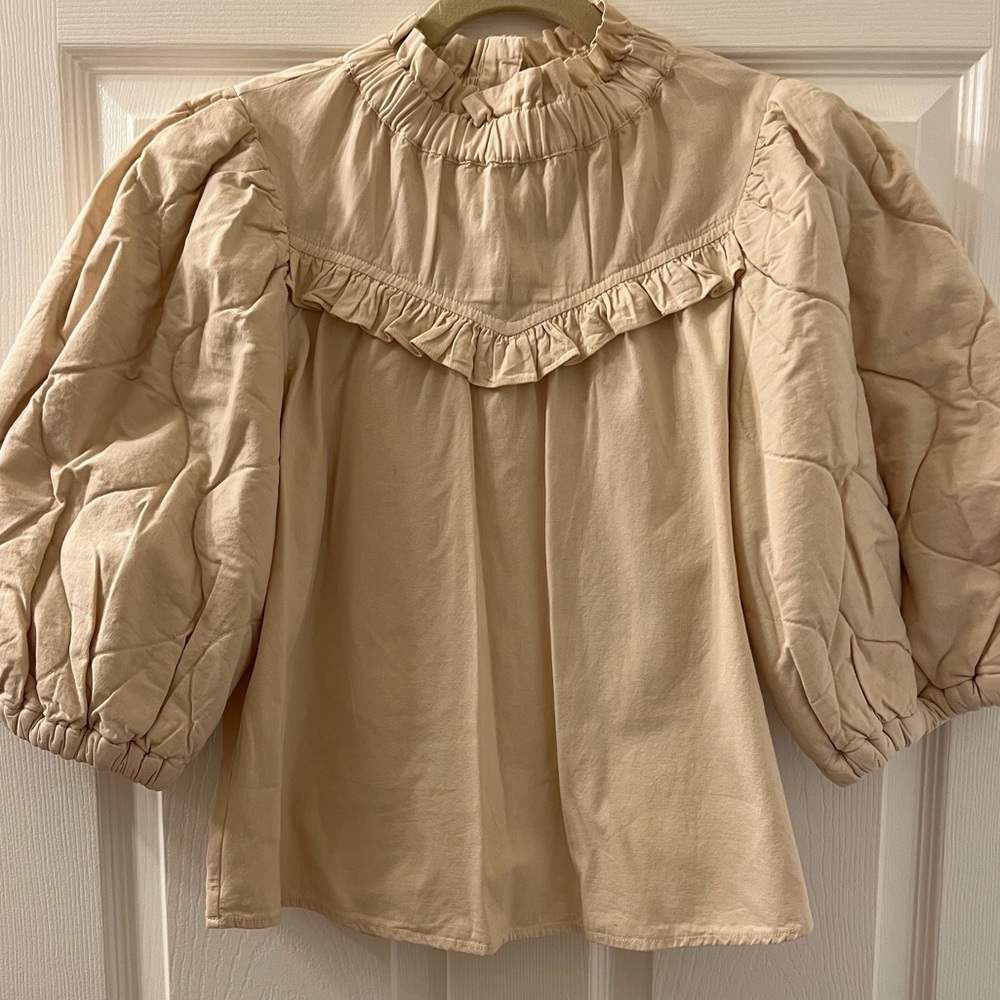 Sea NY Women’s Layla Top, Size XS, Barley Color